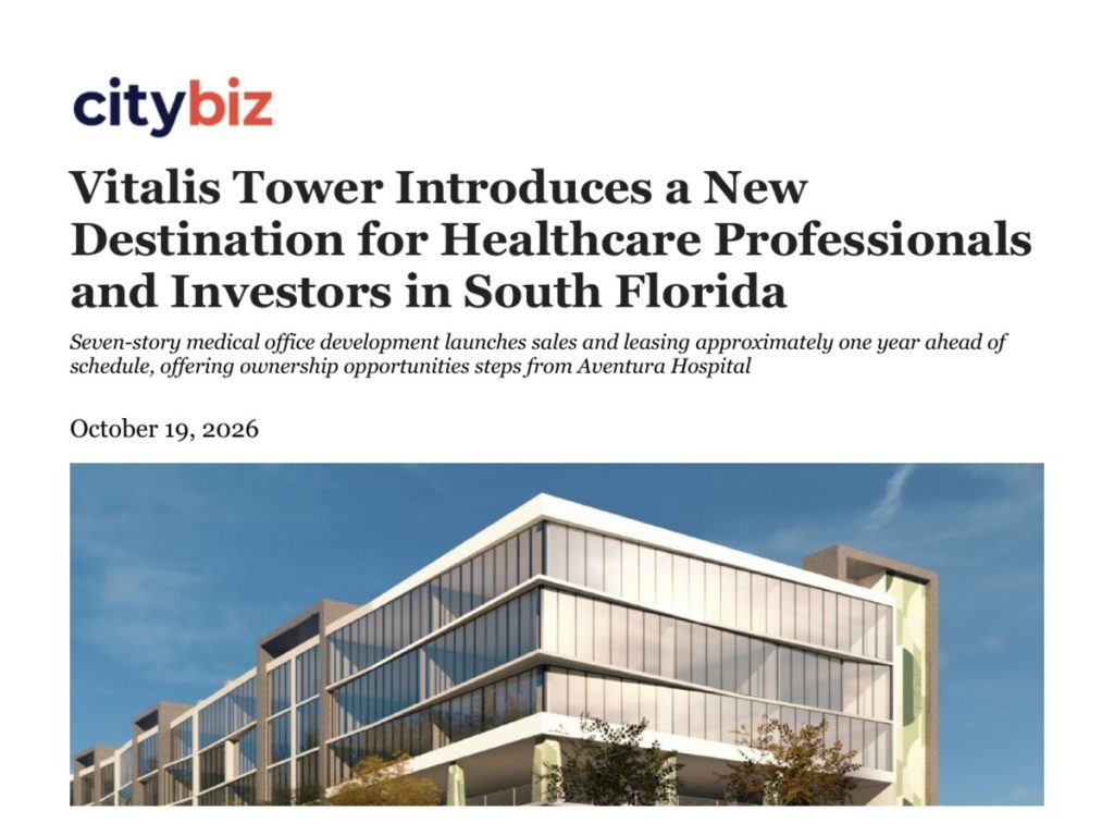 Vitalis Tower featured in Citybiz