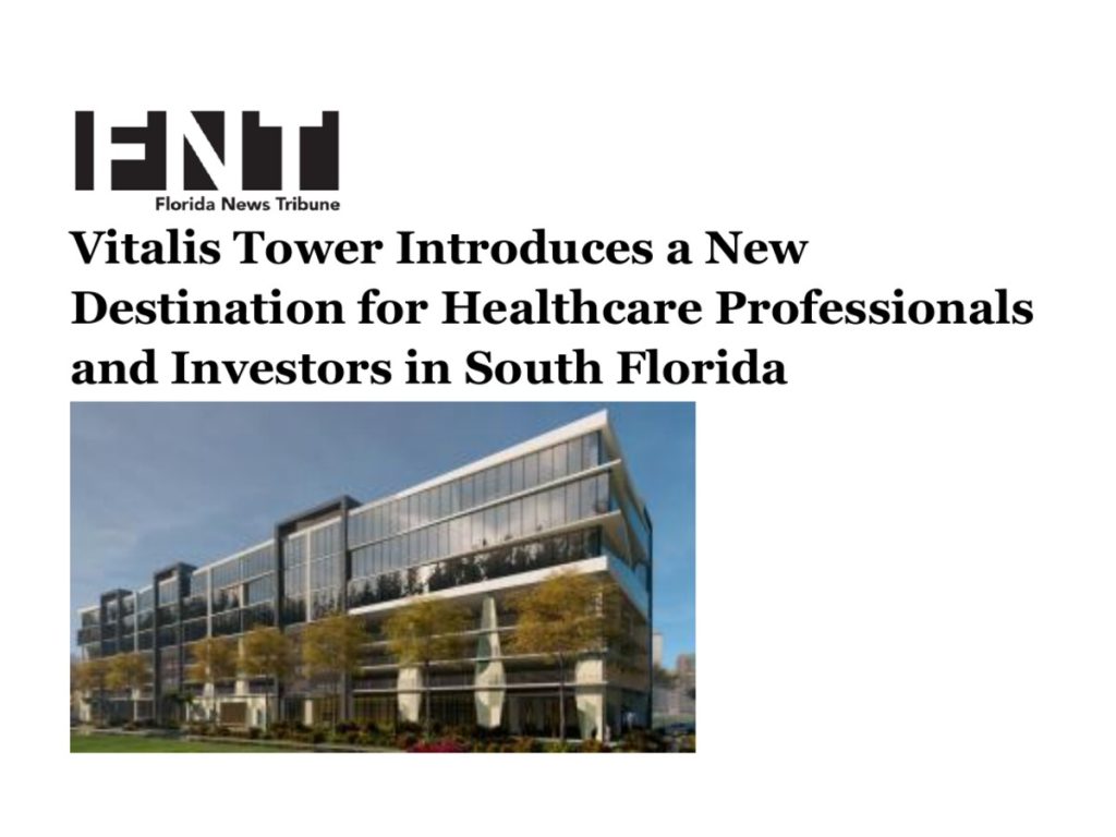 Vitalis Tower featured in Florida News Tribune